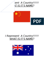 What Is It'S Name?: I Represent A Country!!!!!!