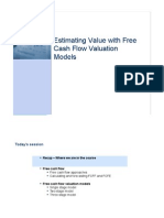 CNC6_Free Cash Flow Valuation Models (Noted)