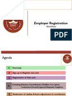 Employer Employee Registration Through Portal