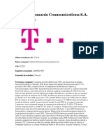 Telekom Romania Communications SA