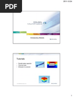 Comsol Multiphysics Intro Models