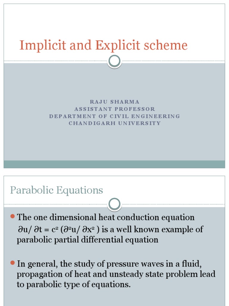 Explicit and Implicit | Equations | Applied Mathematics
