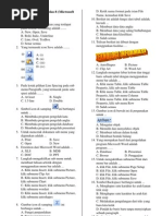 Download SoalsoalLatihanTIKkelas8Microsoft WorddanExcel by Fery Afrianto SN26092008 doc pdf