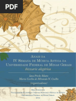 Anais da quarta semana de musica Antiga 