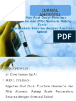 Jurnal anestesi