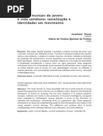 Práticas Musicais de Jovens e Vida Cotidiana