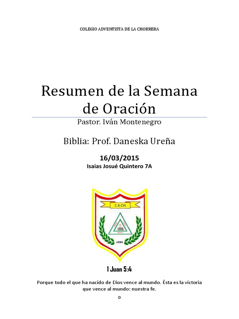 Semana de Oración: Fe y Transformación | PDF | San Pedro | Jesús