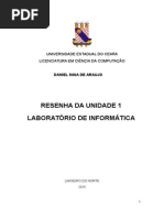 resenha LABORATORIO