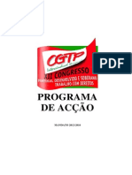 CGTP - Programa - Accao - XIICongresso