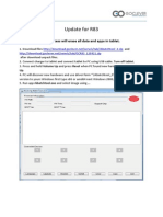 Update For R83: Warning ! Update Process Will Erase All Data and Apps in Tablet