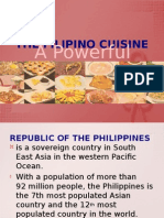 The Filipino Cuisine