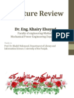 Lecture On Literature Review PDF