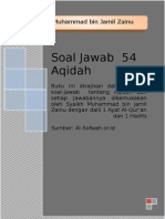 54 Soal Jawab Aqidah