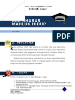 Modul Ciri Khusus Makhluk Hidup