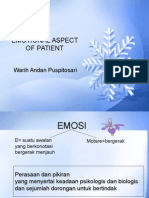 Emotional Aspek of Patient D.warih