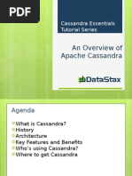 An Overview of Apache Cassandra: Cassandra Essentials Tutorial Series