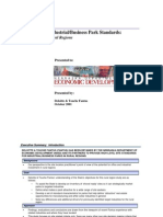 Industrial/Business Park Standards:: Rural Regions