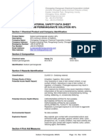 Sodium Permanganate MSDS