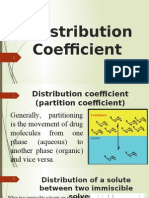 Distribution Coefficient