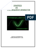 Synopsis ON 1 HZ Frequency Generator: Cetpa Infotech Pvt. LTD