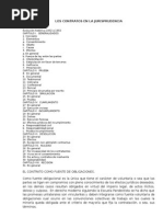 Los Contratos en La Jurisprudencia