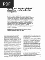 Failure and Fracture of Short Flass Fibre Reinforced Nylon Composites Moore