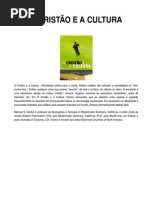 O CRISTÃO E A CULTURA