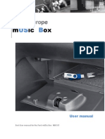 End-User manual for the Ford mUSic Box MBX 01