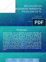 Aplicación en Ingeniería Ambiental Problema de PL