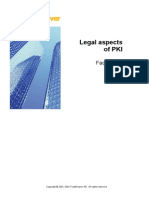 Legal Aspects of PKI