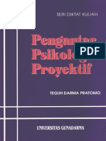 Cover Pengantar Psikologi Proyektif