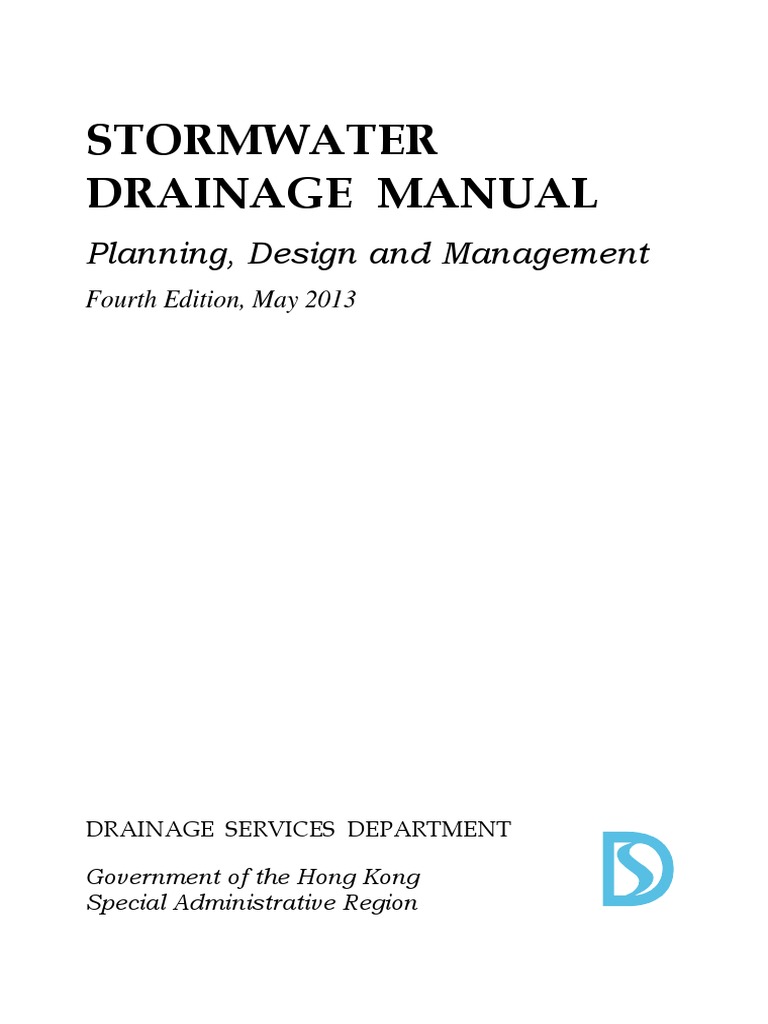 Stormwater Drainage Manual.pdf Tide Flood Free 30day Trial Scribd