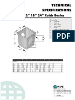 Catch Basins Technical Specifications