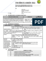 Proyecto de Aprendizaje 1-2015