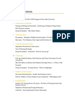 Nursing 450 - Weeby Table of Contents Page