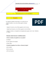 Comprensión Lectora Material Apoyo 1º A 6º Eb