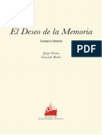 Jorge Osorio. El Deseo de La Memoria