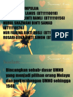 Sejarah Malaysia Group - Umno 2
