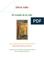 Adler Alfred - El Sentido de La Vida pdf, lectura cibernetica