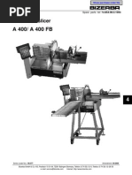 Bizerba A 400 Part