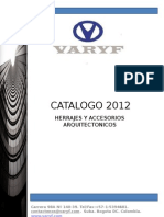 Catalogo Varyf 2012+