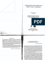 Chiaramonte, José Carlos. El Federalismo Argentino (en Federalismos Latinoamericanos)