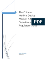 Chinese Medical Device Market Regulatory Guide