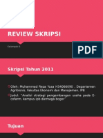 Tugas Review Skripsi