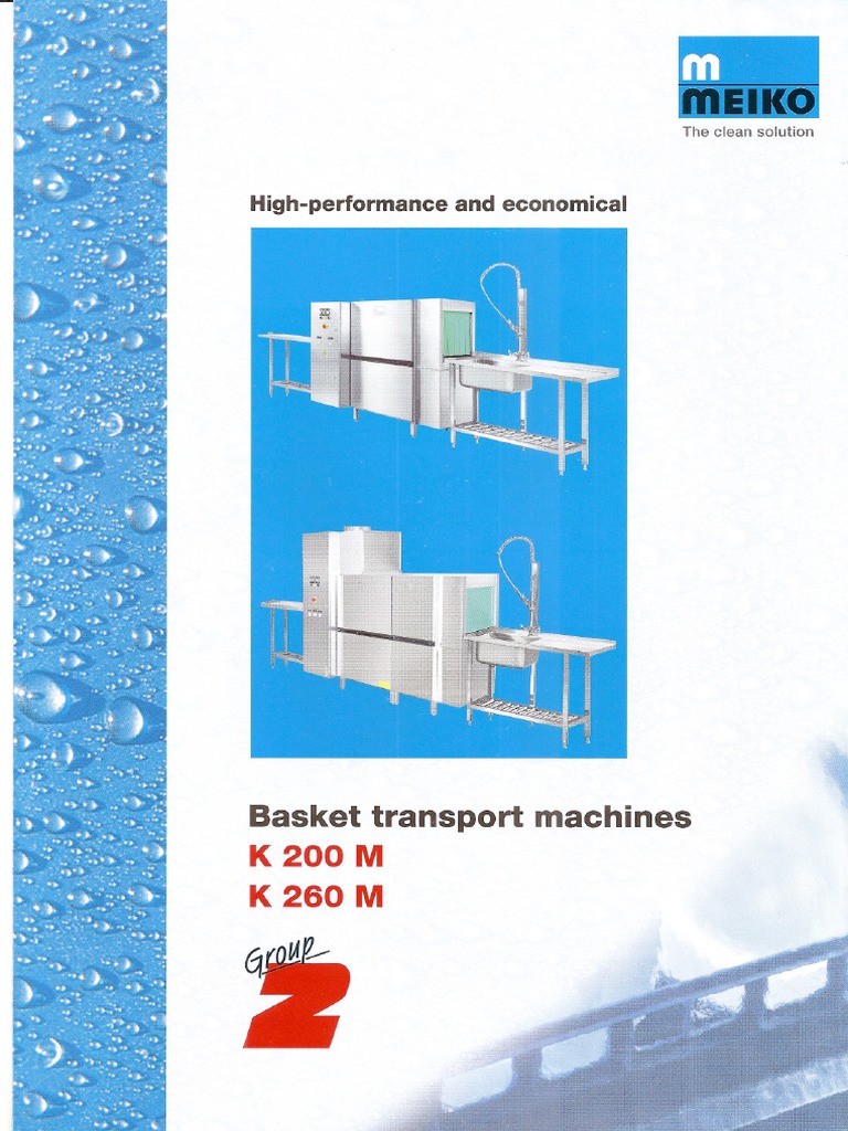 Meiko - k200m | PDF