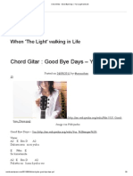 Chord Gitar - Good Bye Days - Yui - Light and Life PDF