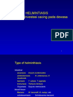 Helmintiasis Pengelolaan Investasi Cacing Pada Dewasa