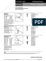 Tapping Screws - Pull Out