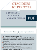 Acotaciones de Tolerancias II