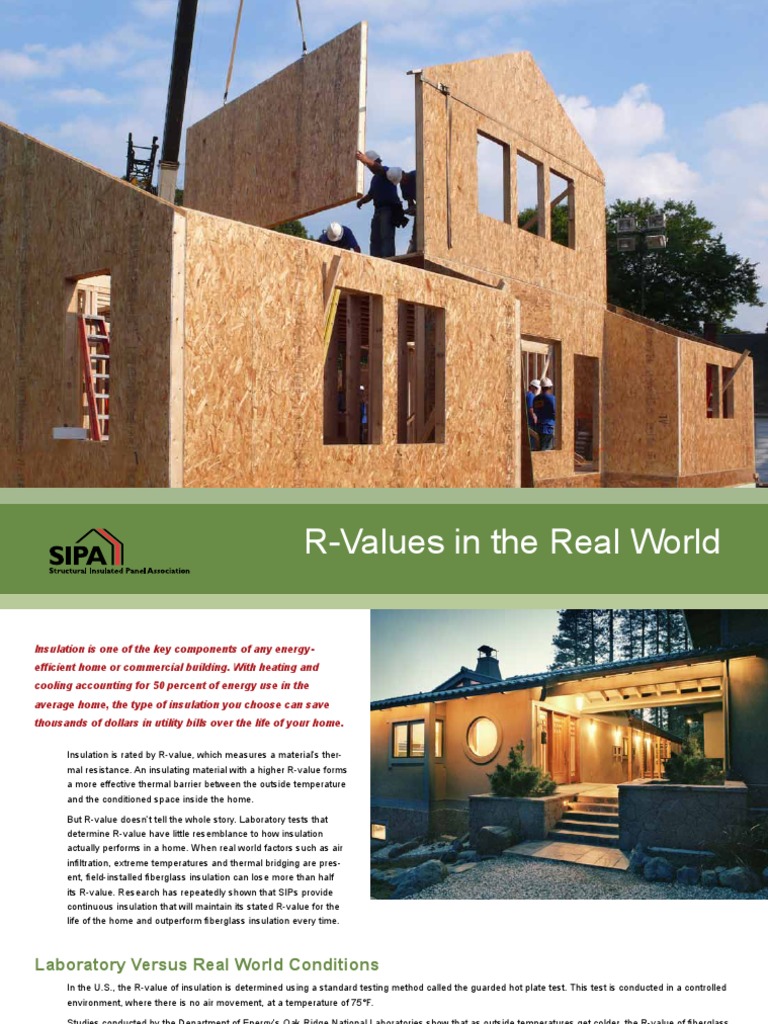 Energy efficient home insulation ideas r-value.